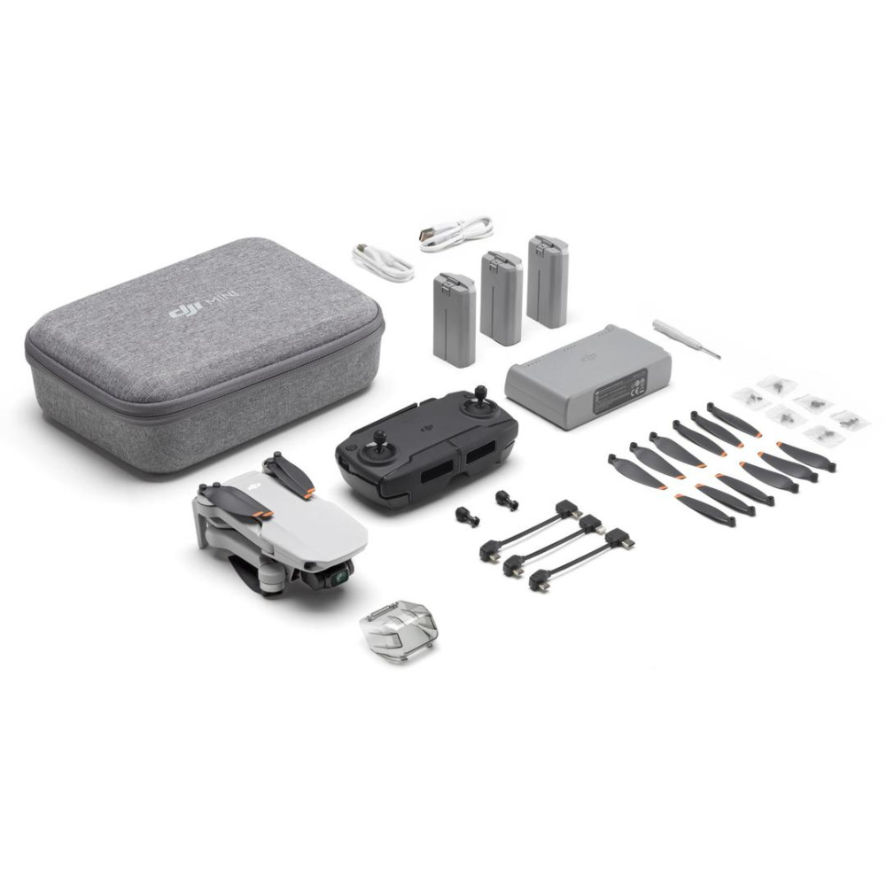 Dji mavic mini 2 deals fly more combo kaina